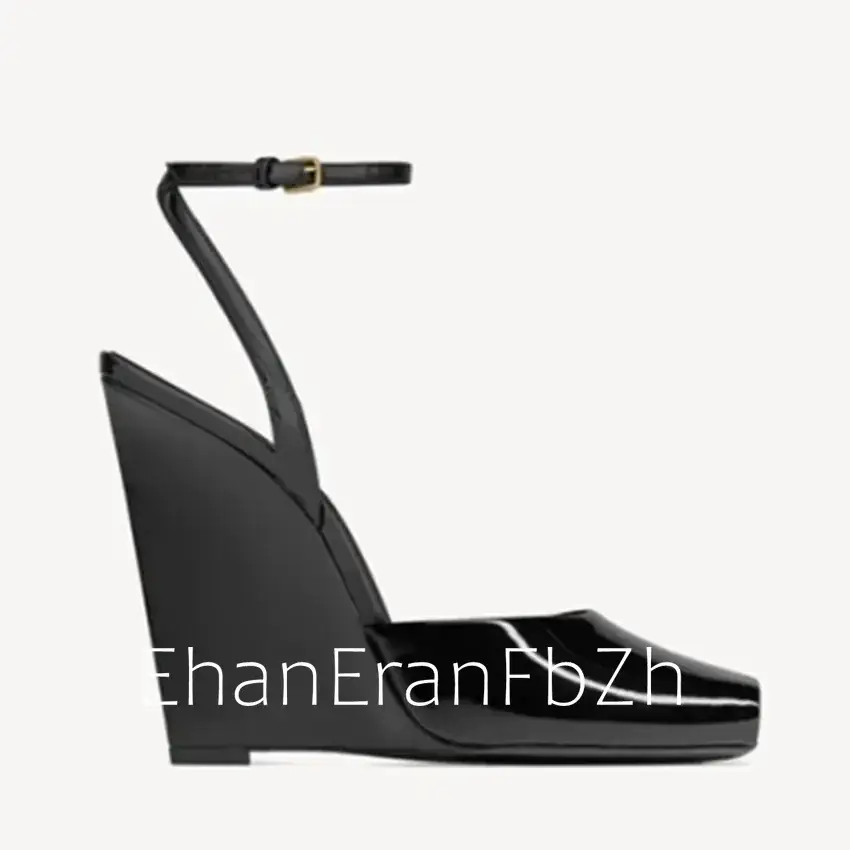 Summer New Slope High Heel Sandals Fish Mouth Thick Bottom High Heel Shoes Fashion Party Sexy Women's Large Sandals product view