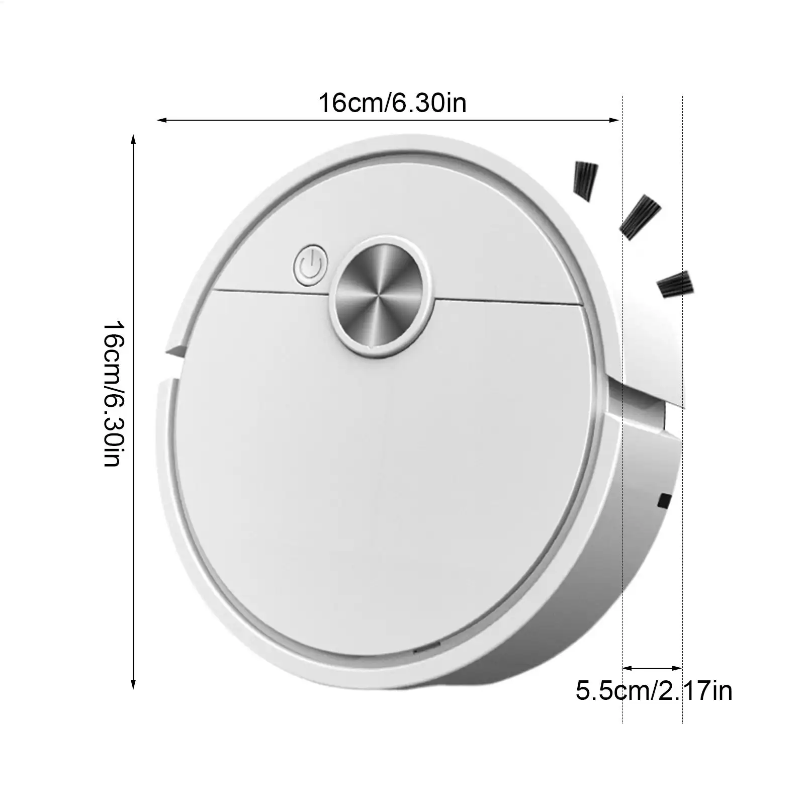 Model Sweeping Robot Automatic Home Mini Cleaning Household rechargeable vacuum cleaner for Cleaning of desktop narrow spaces product view