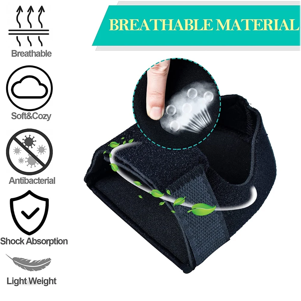 Plantar Fasciitis Heel Spur Foot Support With U-Shaped Silicone Gel Heel Cups for Heel Pain Relief Insoles for Man Woman Walking detail