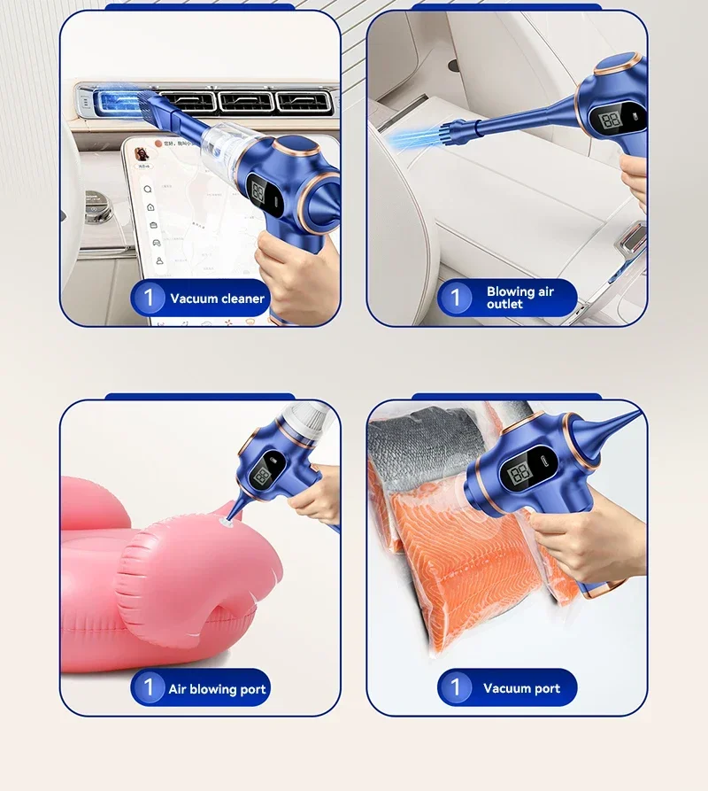Xiomi 9500000Pa Handheld Wireless Vacuum Cleaner Cordless Portable Cleaning Robot Home and Car Use Large Suction Vacuum Cleaner detail