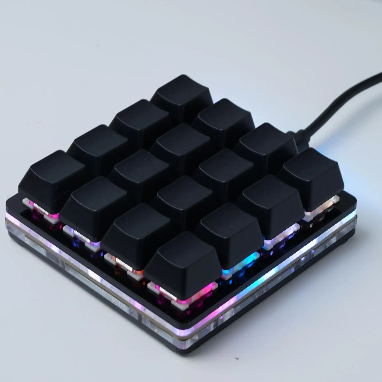 16/8Key Mini Keyboard Mechanical Keyboard Gaming Programming Custom Keyboard Keycaps For Photoshop SayoDevice detail