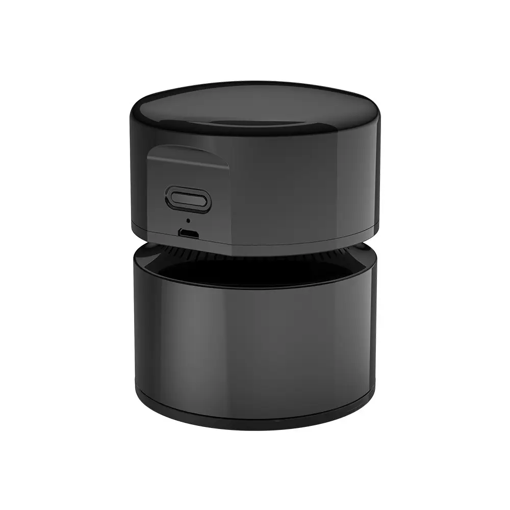 Mini Desktop Vacuum with Brush, USB Rechargeable Portable Sweeper for Eraser Crumbs, Pencil Shavings, Home Office Student Use product view