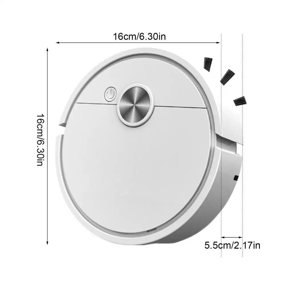 Model Sweeping Robot Automatic Home Mini Cleaning Household rechargeable vacuum cleaner for Cleaning of desktop narrow spaces product view