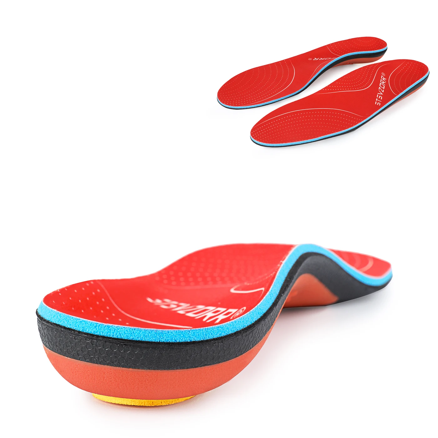 Flat Feet Template Arch Support Orthopedic Insoles,Men Women Plantar Fasciitis Heel Pain Orthotics Insoles Sneakers Shoe Inserts detail