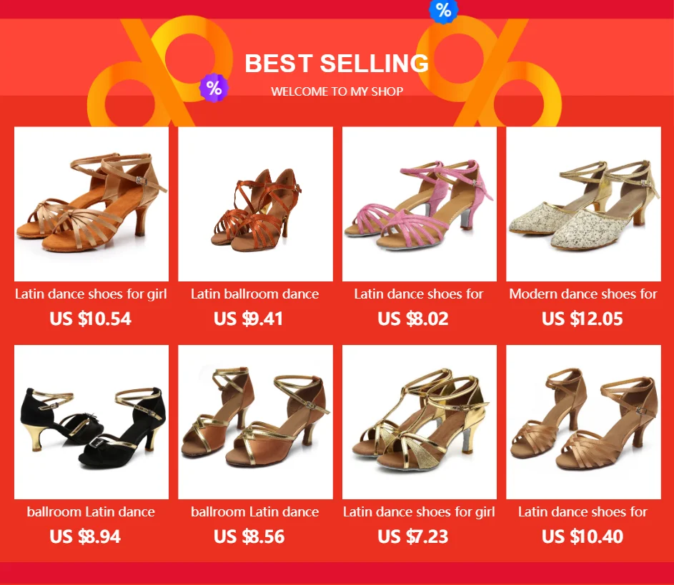 Women Latin Dance Shoes for Dancing Woman/Girls/Ladies Ballroom Modern Tango&Salsa 5.5/7.5CM Heel Dancing Shoes Training Sandal detail