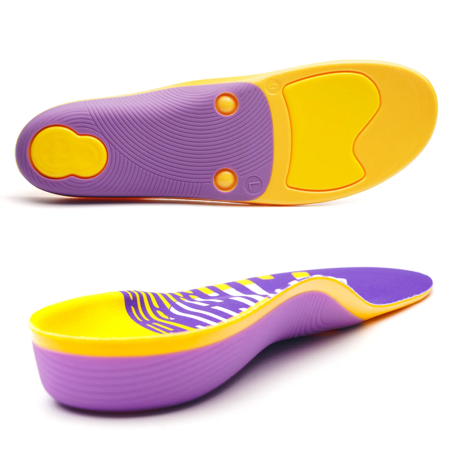 Severe Flat Foot Orthotic Insole Plantar Fasciitis Relieve Heel Pain Arch Support Shoes Insert For Women Men Sneakers Boots Sole product view