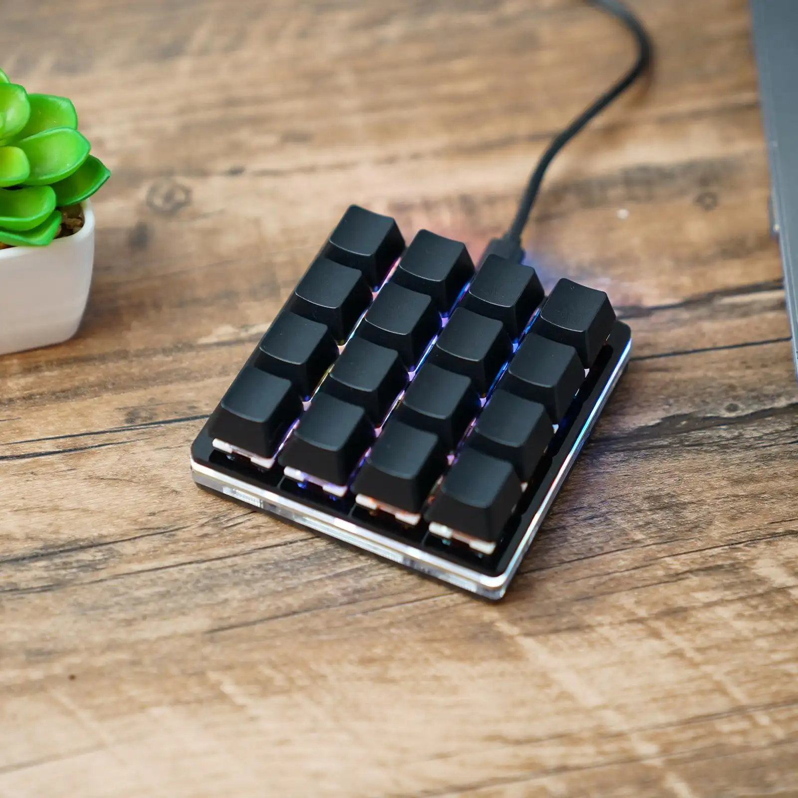 16/8Key Mini Keyboard Mechanical Keyboard Gaming Programming Custom Keyboard Keycaps For Photoshop SayoDevice product view