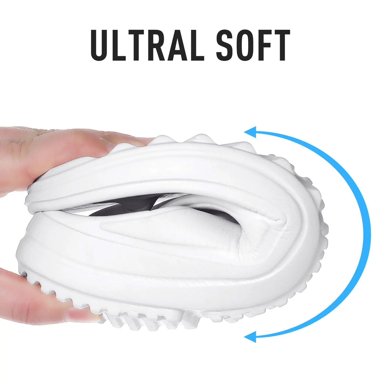 Bebealy Women Orthopedic Slippers With Arch Support Outdoor Men Slippers Soft Antiskid Home Slippers Indoor EVA Cloud Slippers detail