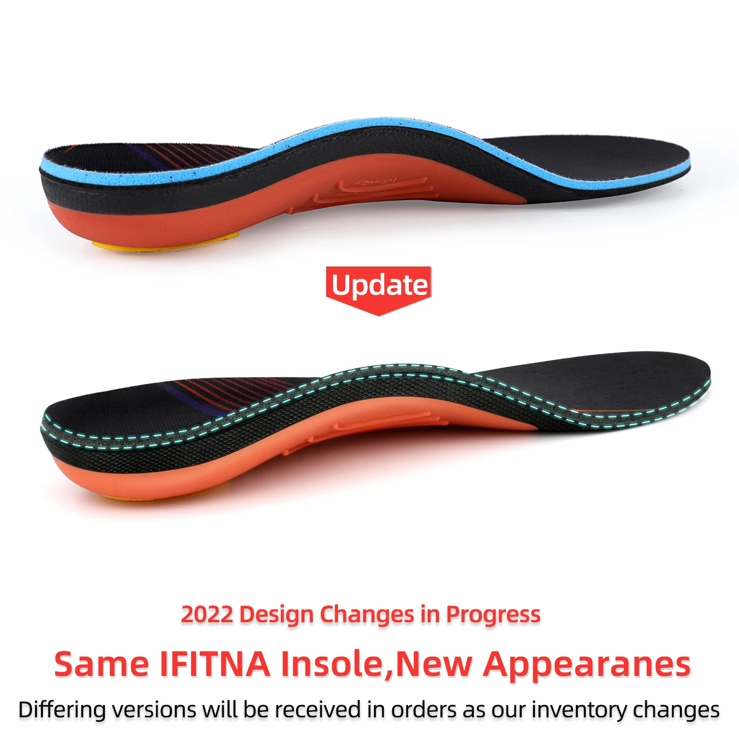 Flat Feet Template Arch Support Orthopedic Insoles,Men Women Plantar Fasciitis Heel Pain Orthotics Insoles Sneakers Shoe Inserts detail