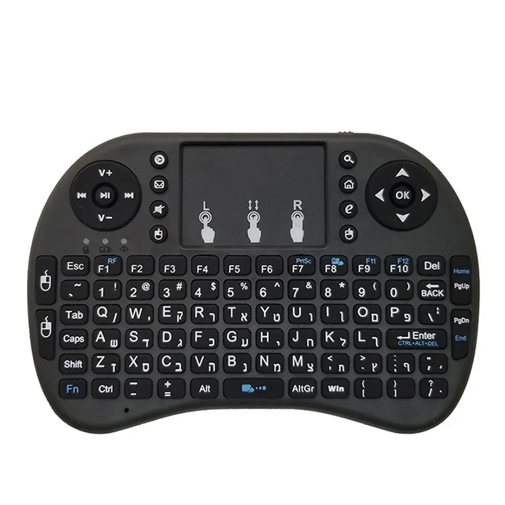 i8 Mini Wireless Battery Keyboard 2.4GHz English Language Air Mouse With Touchpad Handheld for Laptop Android TV Box PC product view