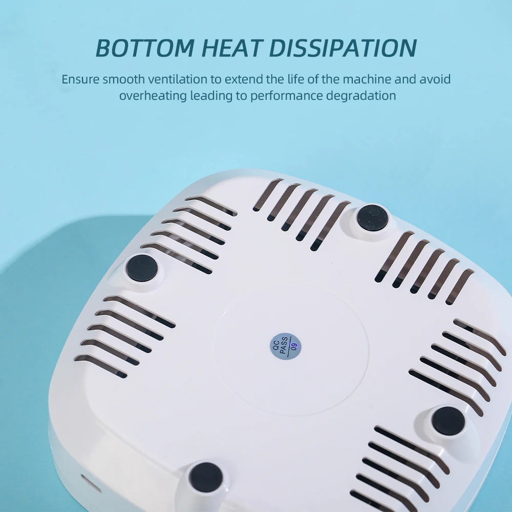 USB Nail Dust Collector Extractor Fan Desktop Vacuum Cleaner With 10pcs Filters Electric Nail Powder Collect Fan Powder Manicure detail