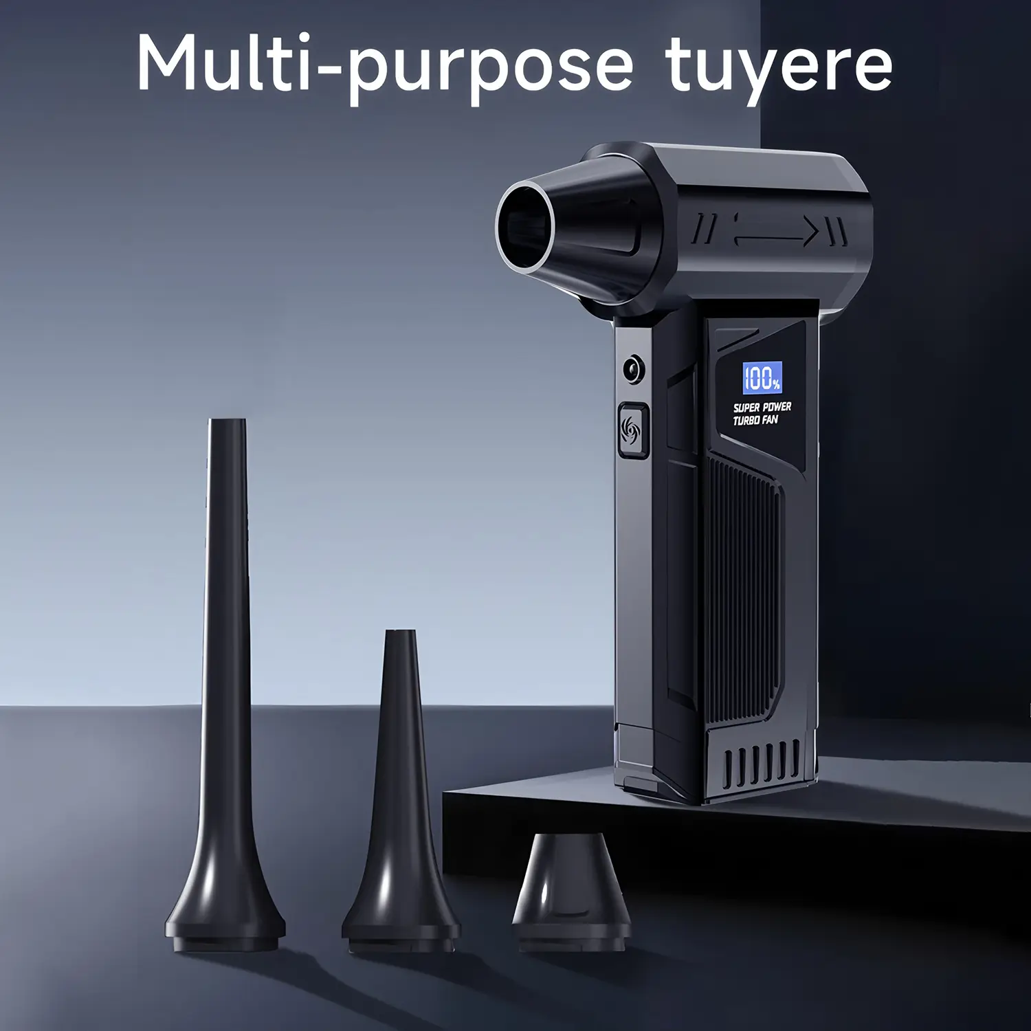Violent Fan 110000RPM Powerful Air Blower Vacuum Dust Cleaner Type-C Charge Strong Winds Brushless Turbo Jet Blower for Desktop
