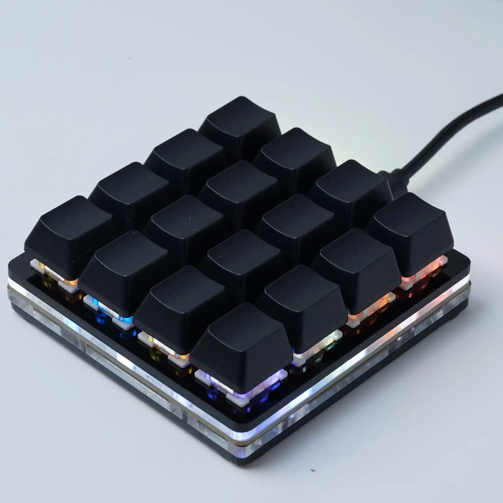 16/8Key Mini Keyboard Mechanical Keyboard Gaming Programming Custom Keyboard Keycaps For Photoshop SayoDevice detail