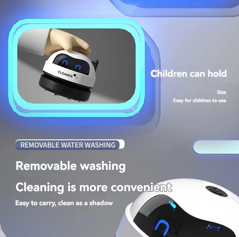 Mini Handheld USB Rechargeable Vacuum Cleaner For Keyboard Car Pet Hair Rubber Shavings Desktop Dust Removal detail