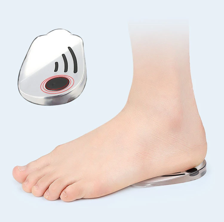 O/X Leg Type Valgus Varus Correction Plantar Fasciitis Gel Insole Magnet Massage Foot Care Silicone Orthopedic Insoles for Feet detail