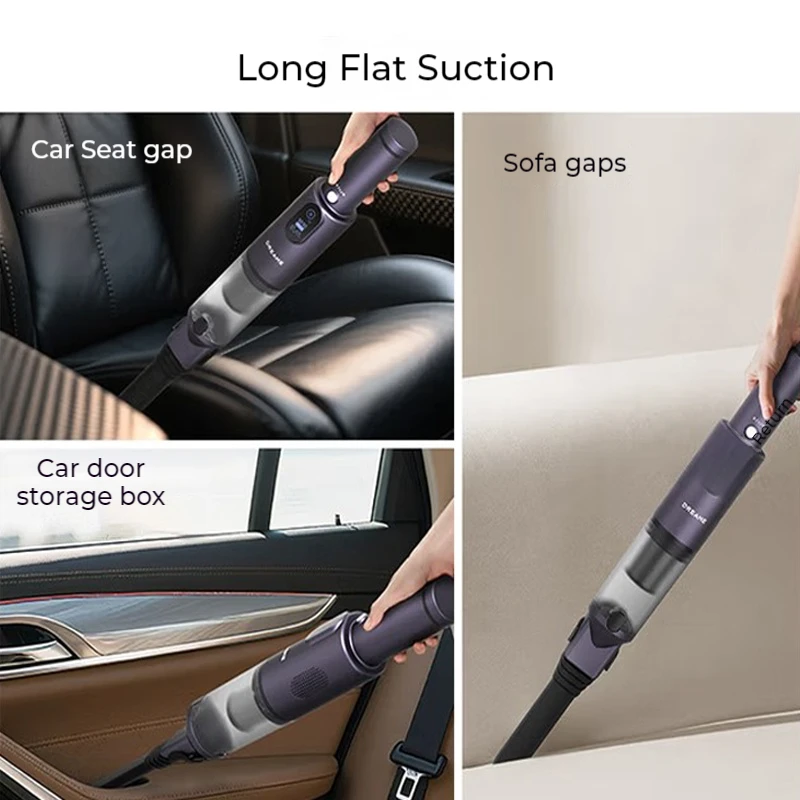 Original Dreame E10 Car Vacuum Cleaner 14000Pa Large Suction Portable Vacuum Cleaner Desktop Sofa Handheld Wireless Dust Cleaner detail