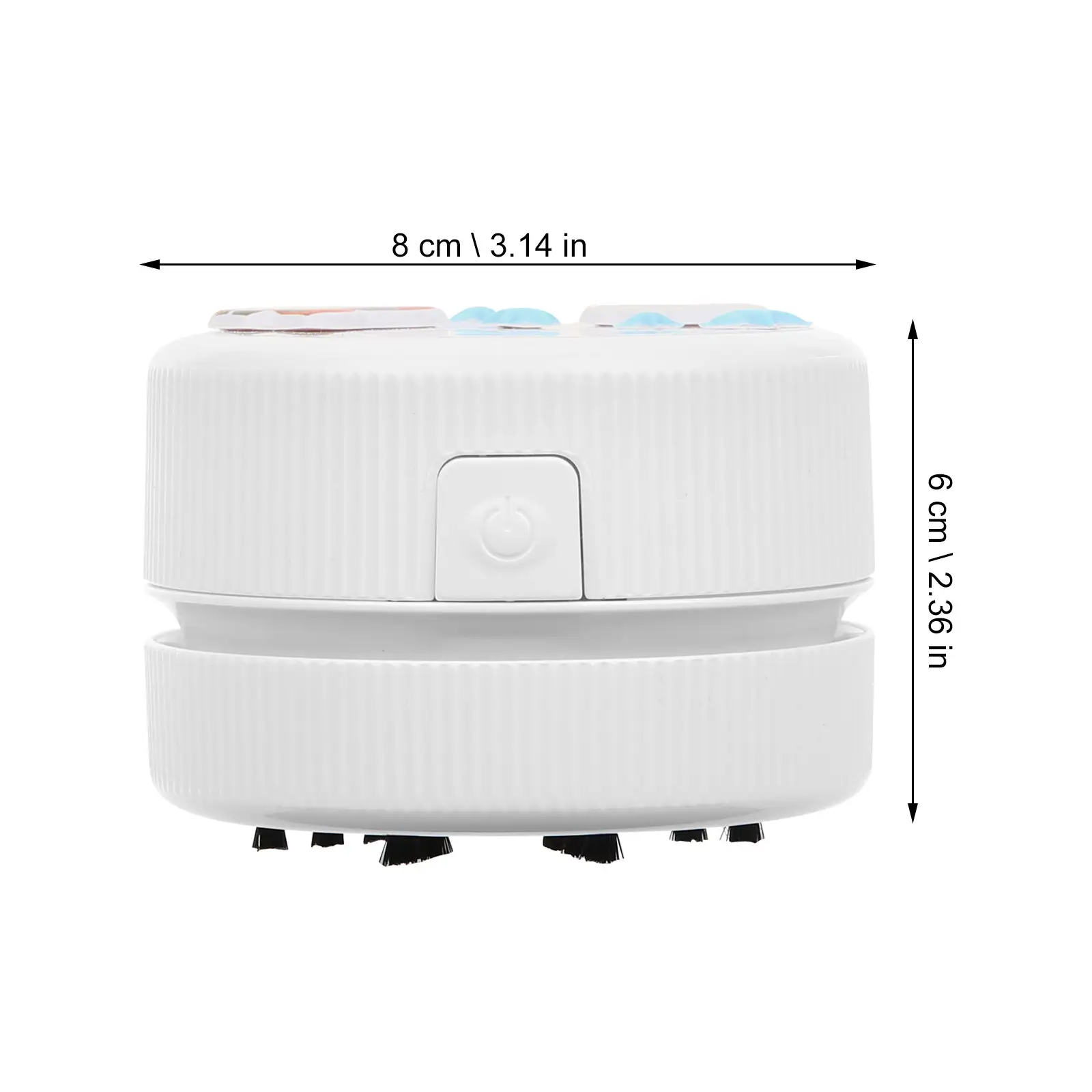 Mini Desktop Vacuum Cleaner Cordless Battery Operated Dust Collector Detachable Portable Table Dust Cleaner Quiet Powerful product view
