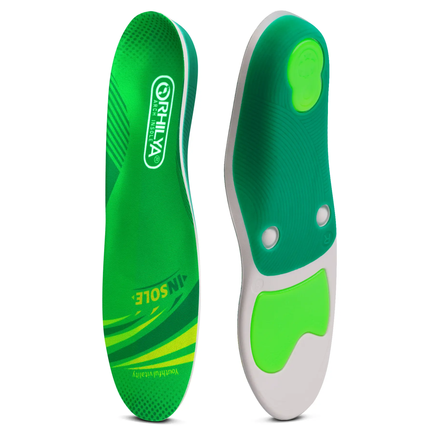 iFitna Plantar Fasciitis Relief Orthopedic Shoe Insole Metatarsal Pain Flat Feet Arch Support Insert Men&Women Standing All Day product view