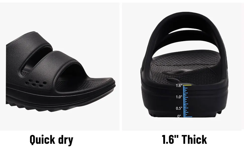 Bebealy Women Orthopedic Slippers With Arch Support Outdoor Men Slippers Soft Antiskid Home Slippers Indoor EVA Cloud Slippers detail