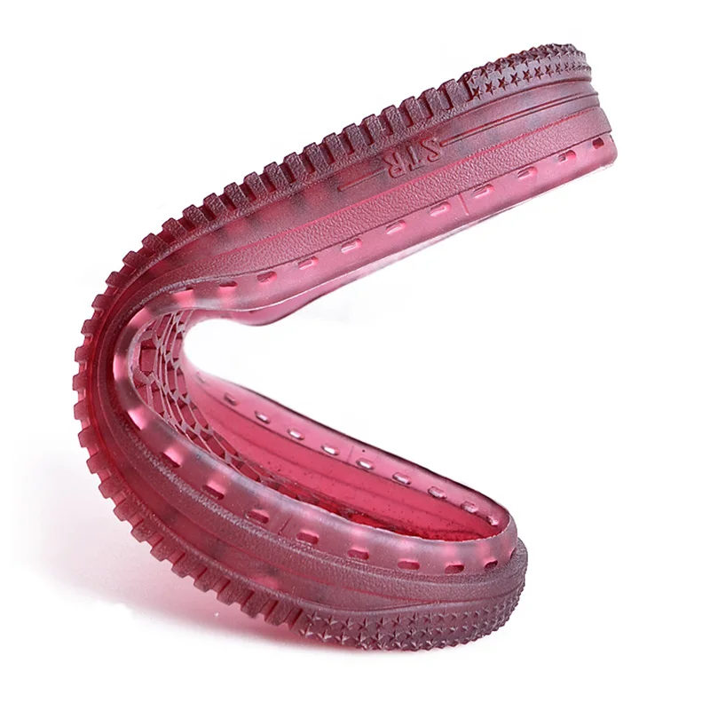 Anti-slip Shoe Patch Durable Repair Replacement For Boot Shoes Diy Hand Knitting Soft Rubber Soles Hand-woven Hook Line Soles detail