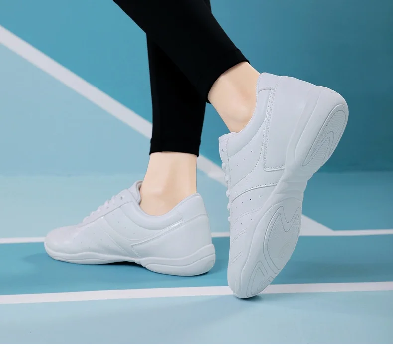 Dance Shoes Woman Men Ladies Modern Soft Outsole Jazz Sneakers Aerobics Breathable Lightweight Female Dancing Fitness Sport detail