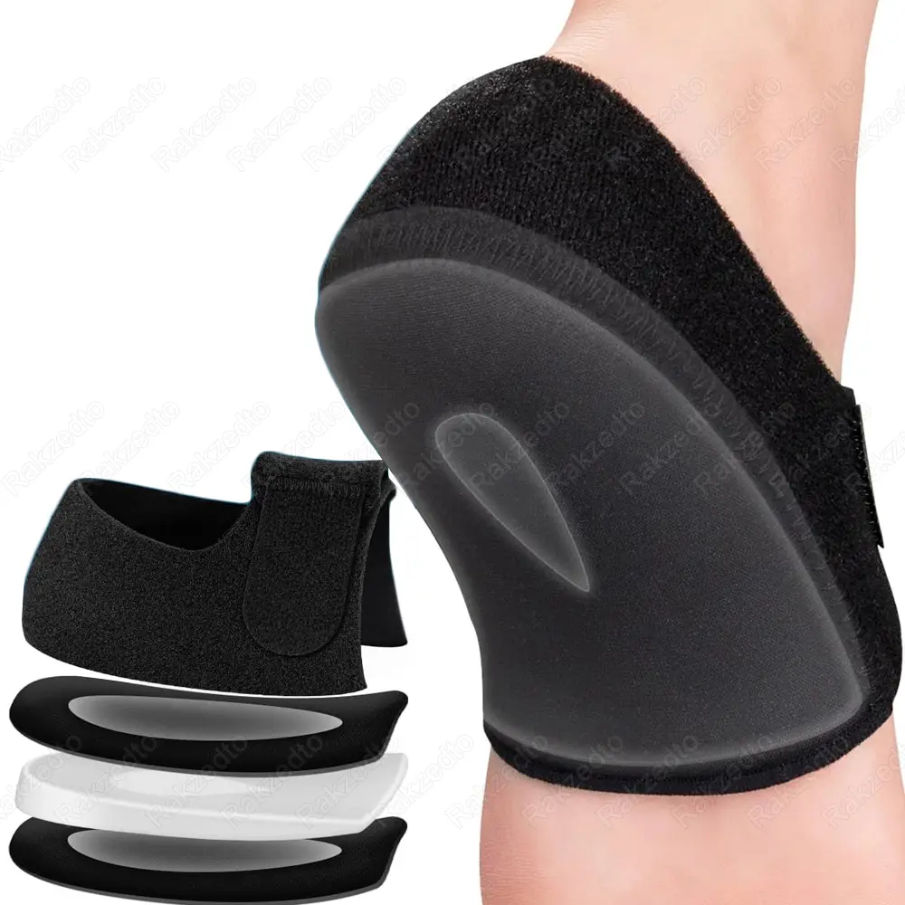 Plantar Fasciitis Heel Spur Foot Support With U-Shaped Silicone Gel Heel Cups for Heel Pain Relief Insoles for Man Woman Walking product view