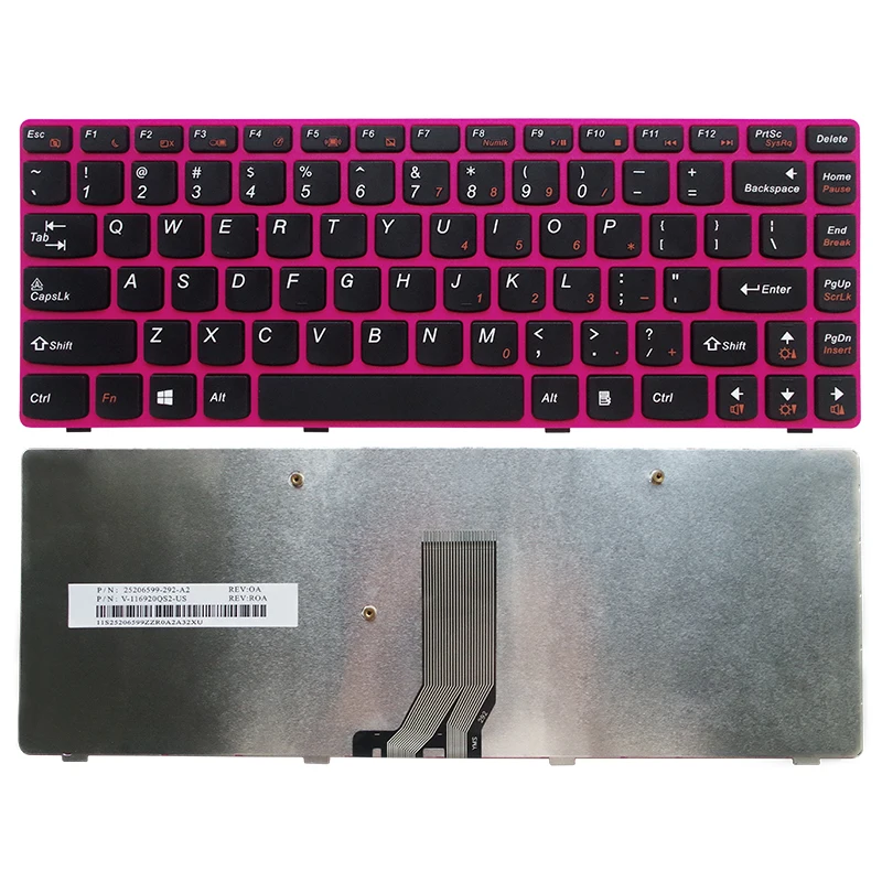 US/RU/SP/BR English NEW Laptop Keyboard For Lenovo G480 G485 Z380 Z480 Z485 G410 G405 G490 A/AM/AT S410P Flex14G Flex14D Flex14A detail