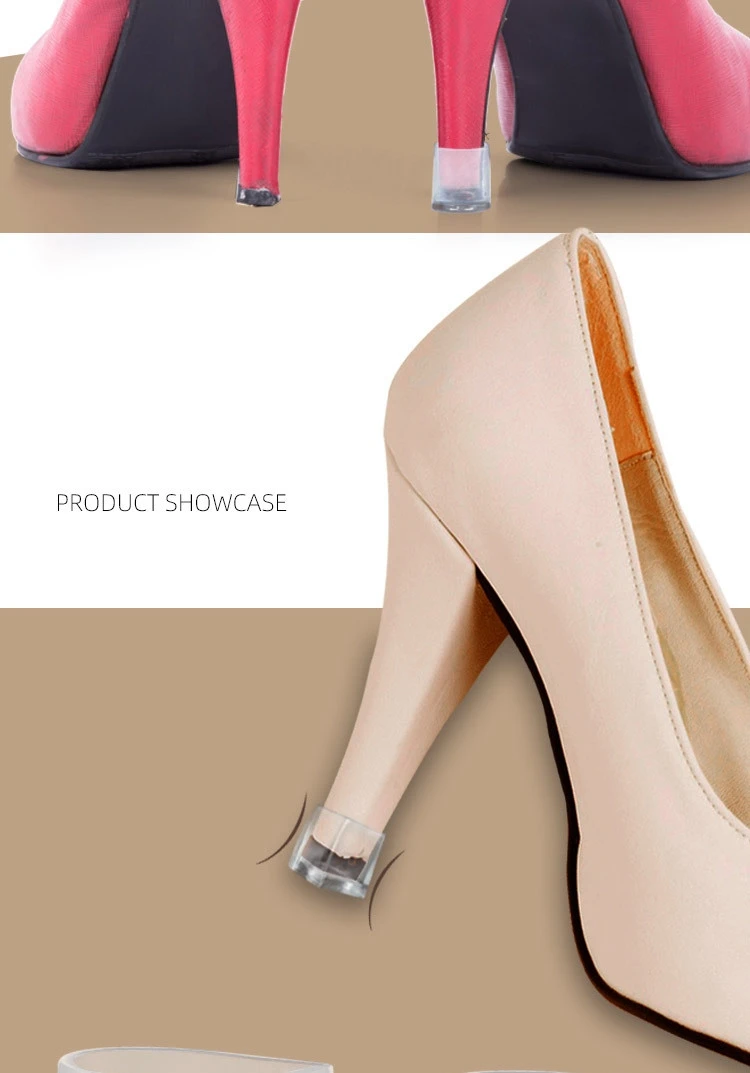 Latin Dance Heel Protector Includes Heels Anti-Slip Silicone High Heel Wedding Ballroom Latin Dance Shoes Woman detail