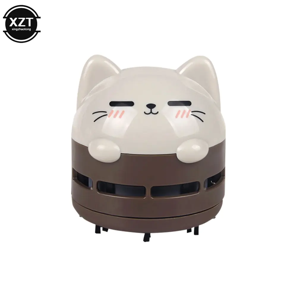 Mini Cartoon Animal Pattern Rechargeable Wireless Vacuum Cleaner Car Keyboard Vacuum Cleaner Handheld Usb Desktop Vacuum Cleaner product view