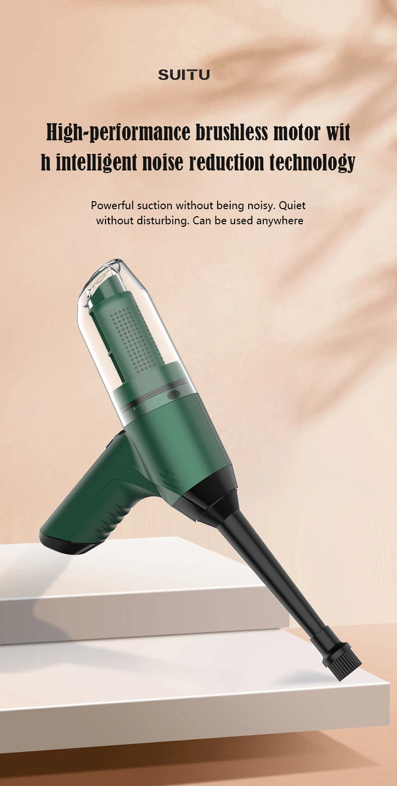 Mi 120000Pa Strong Suction Vacuum Cleaner Portable Handheld Mini Wireless Vacuum Cleaner Home Appliance For Car Home Office detail