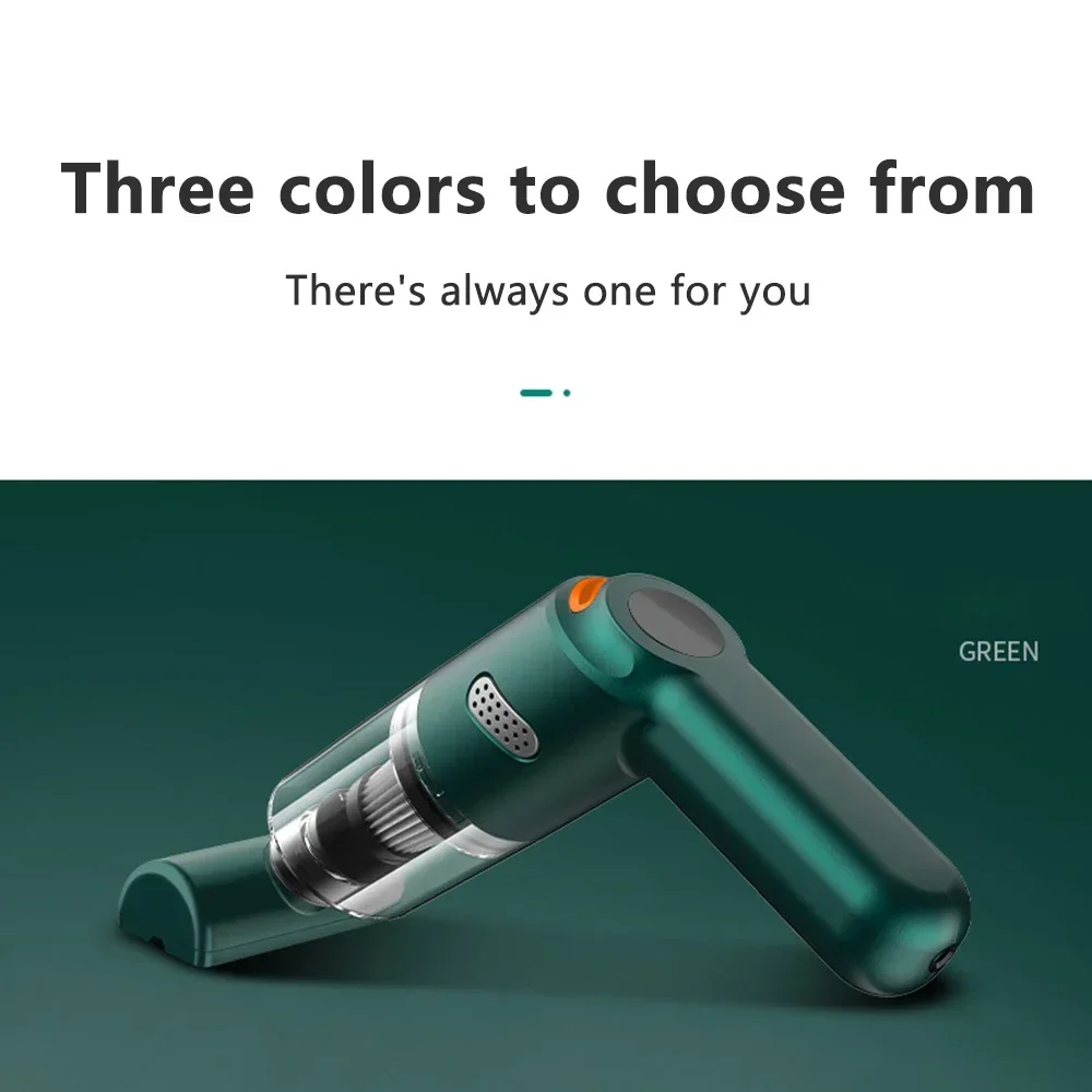 9500PaWireless Handheld Vacuum Cleaner Large Suction Car Vacuum Cleaner Household Mini Pet Hair Vacuum Cleaner Pet Hair Absorber detail
