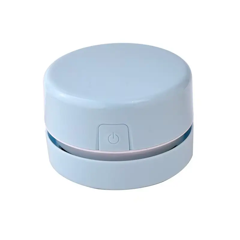 Desk Vacuum Cleaner, Mini Small Household Rubber Paper Cleaner, Portable Student Supplies, Office Supplies, Desktop Storage Box product view