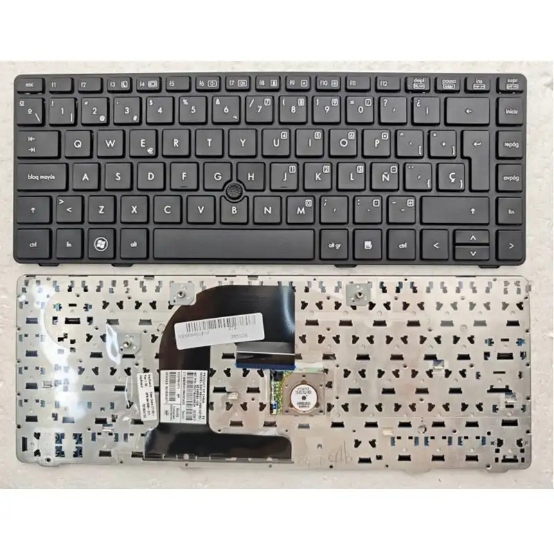 New US/RU Keyboard For HP EliteBook 8470B 8470P 8470 8460 8460p 8460w ProBook 6460 6460b 6470 6470b laptop Without Point stick product view