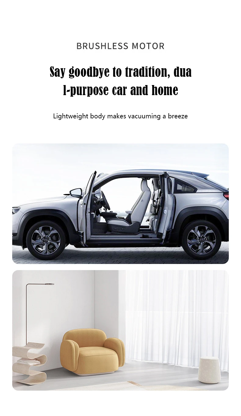 Mi 120000Pa Strong Suction Vacuum Cleaner Portable Handheld Mini Wireless Vacuum Cleaner Home Appliance For Car Home Office detail