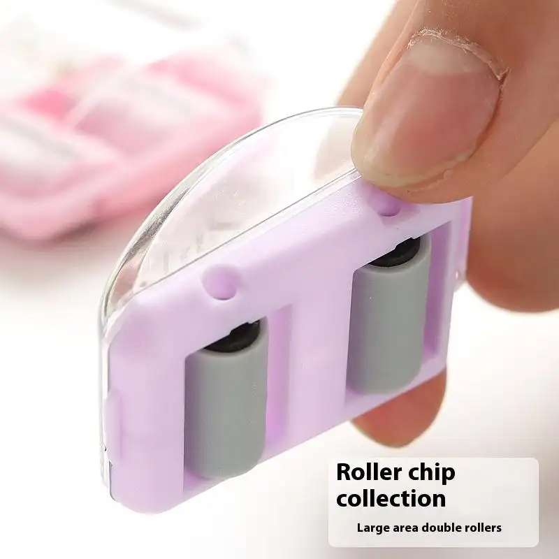 1Pc Cute Eraser Manual Desktop Sweeper Mini Eraser Crumb Collectors Portable Desktop Vacuum Cleaner Students Gif product view