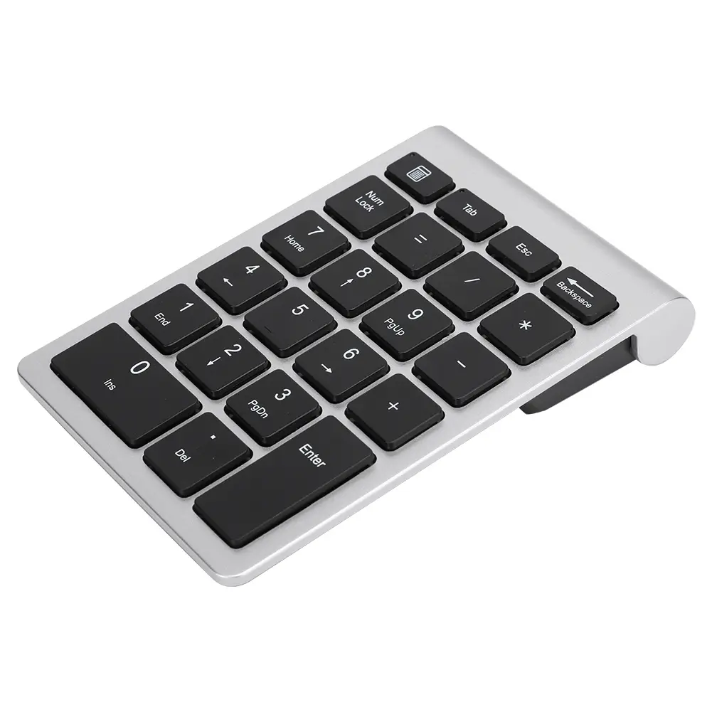 22Keys Numeric Keyboard 2.4G Wireless Mini Portable Ergonomic Design Digital Keyboard Numpad with USB Receiver for Office Laptop product view