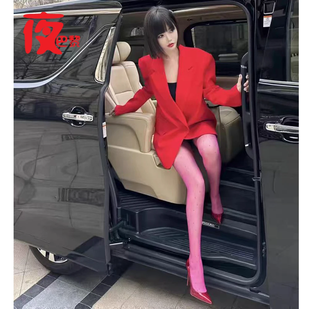New Style Yellow Patent Leather High Heels With Slim Heels, Sexy Temperament, Pointed French Single Shoes for Women detail