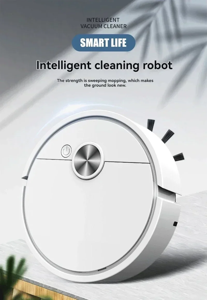 Smart Mini Vacuum Cleaning Robot Mopping Suction And Sweeping Integrated Fully Automatic Household Cleaning Sweeping Robot detail
