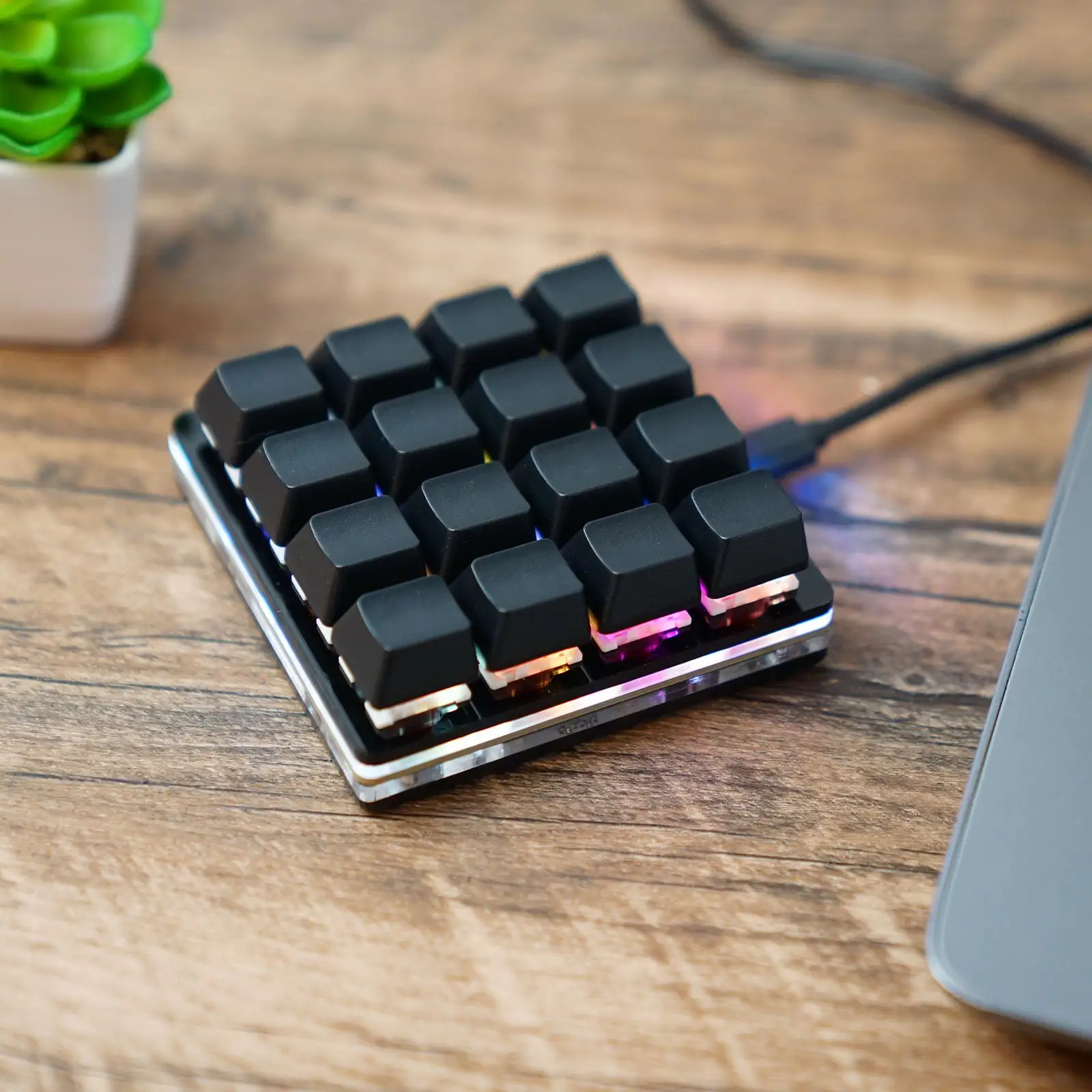 16/8Key Mini Keyboard Mechanical Keyboard Gaming Programming Custom Keyboard Keycaps For Photoshop SayoDevice detail