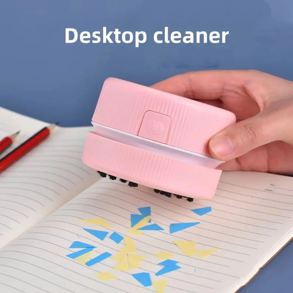 Portable Desktop Cleaner Dust Collector Multifunction Handheld Vacuum Cleaner For Home Office School Pencil Crumbs Cleaning Tool product view