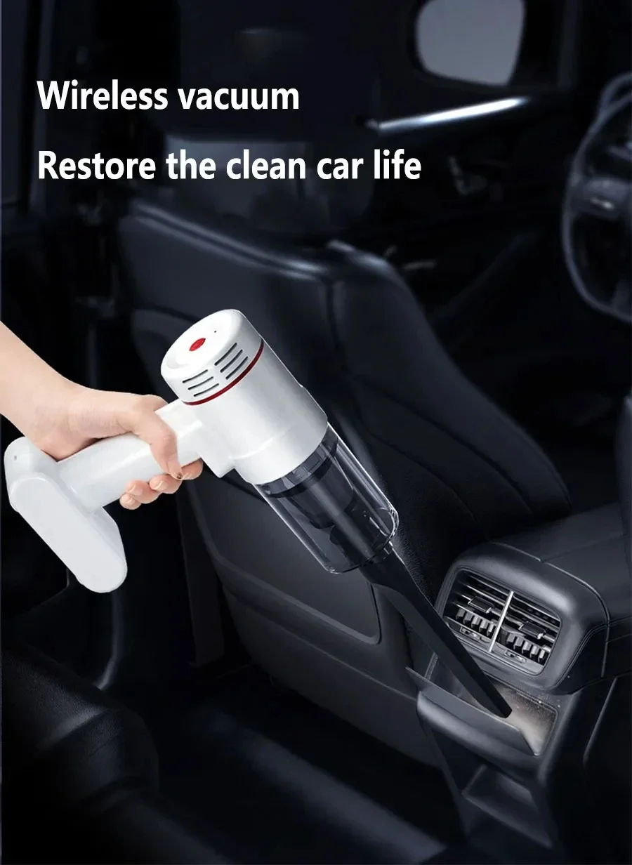 95000Pa Wireless Handheld Vacuum Cleaner Car Use Large Suction and Cordless Portable Cleaning Robot Home Vacuum Cleaner detail