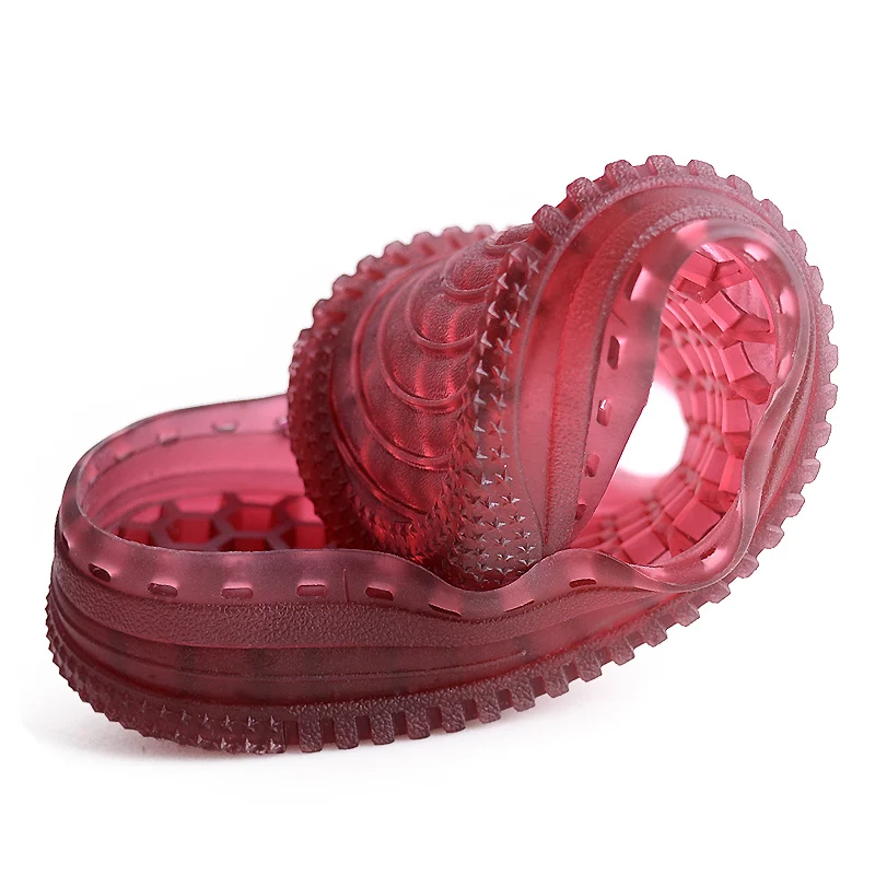 Anti-slip Shoe Patch Durable Repair Replacement For Boot Shoes Diy Hand Knitting Soft Rubber Soles Hand-woven Hook Line Soles detail