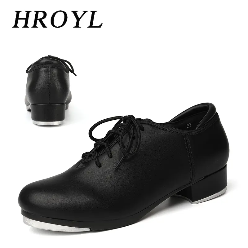 Tap Dance Shoes Sports Dance Shoes Women/Men Kicked Shoes Performance Tap Dancing Shoes Step Sneakers High-impact Aluminum Plate product view