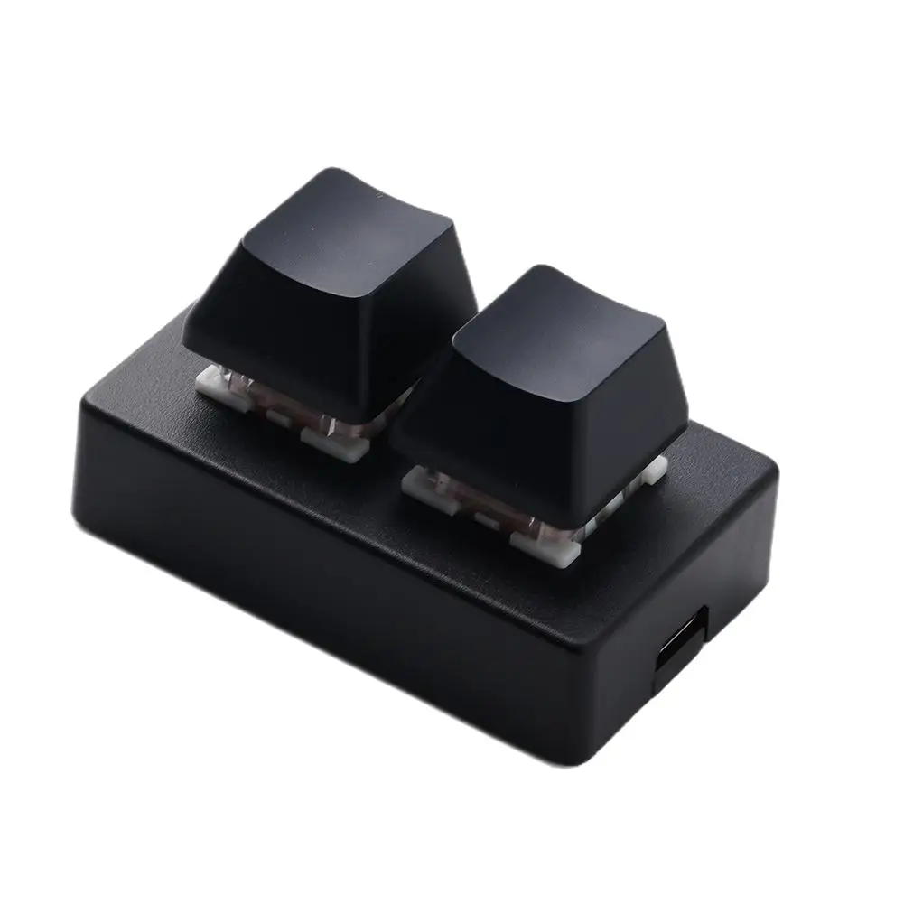 2 Keys USB Custom Programmable Macro Mini Keyboard Copy and Paste Keypad For Photoshop Gaming Keypad Red Switch detail