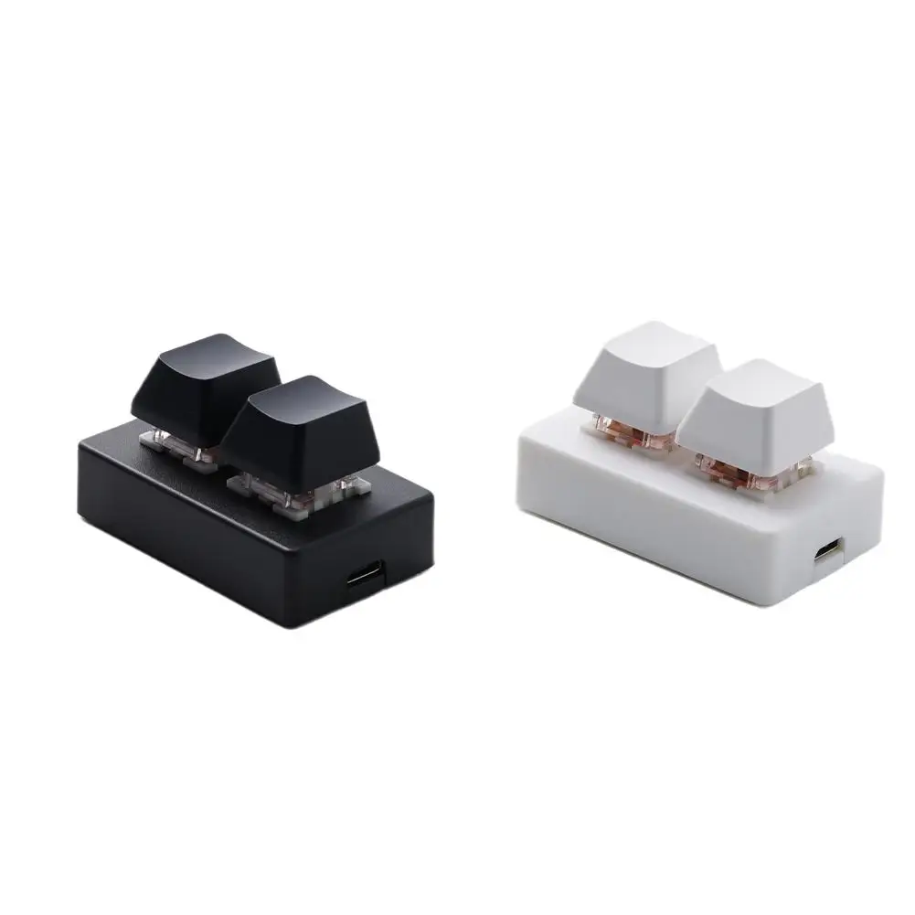 OSU Custom Mini Keypad 2 Key Keyboard Programming Macro Keyboard Copy Paste Cut HID Mechanical Keyboard DIY Keyboard detail
