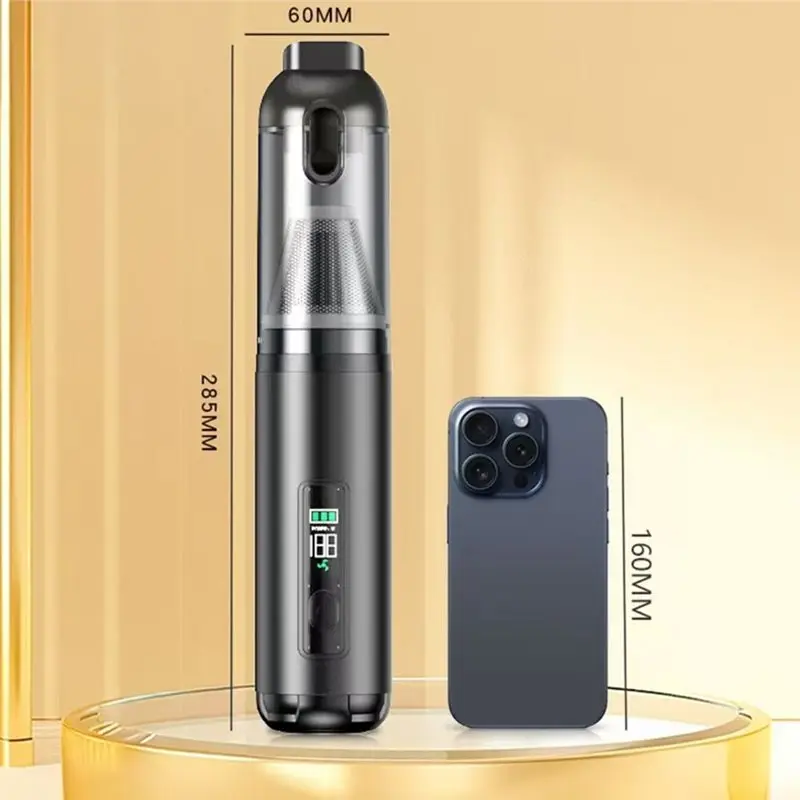 2026-Car Office Desk,Keyboard Cordless Handheld Vacuum Cleaner 16000Pa Suction Portable Mini For Small Jobs detail