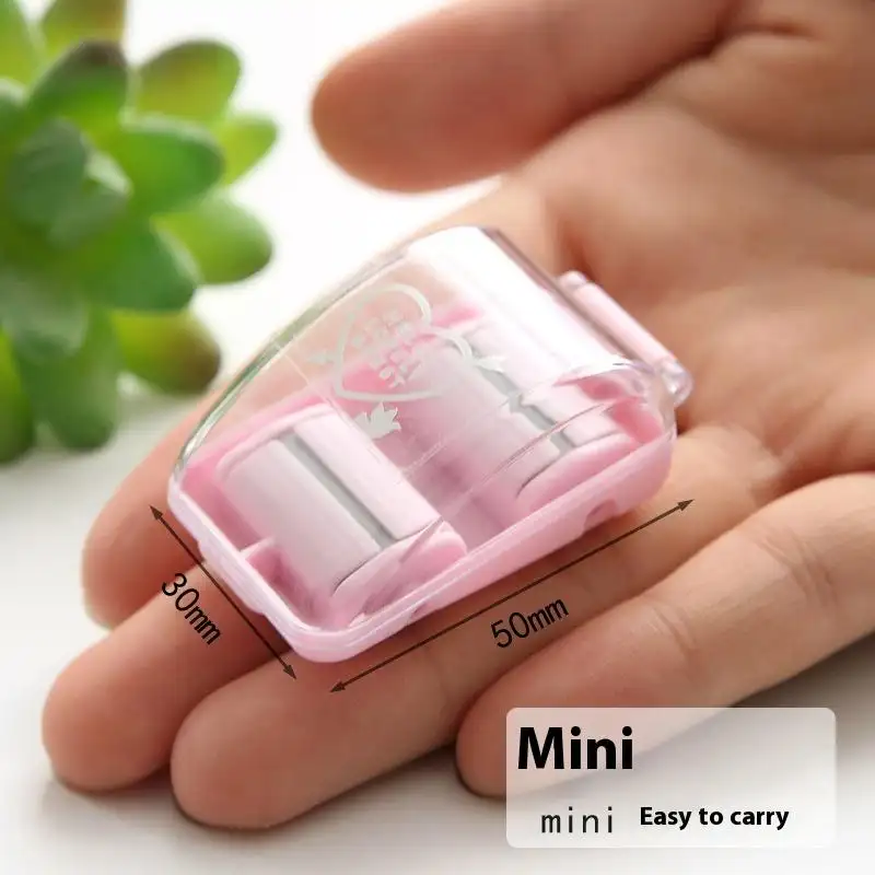 1Pc Cute Eraser Manual Desktop Sweeper Mini Eraser Crumb Collectors Portable Desktop Vacuum Cleaner Students Gif product view