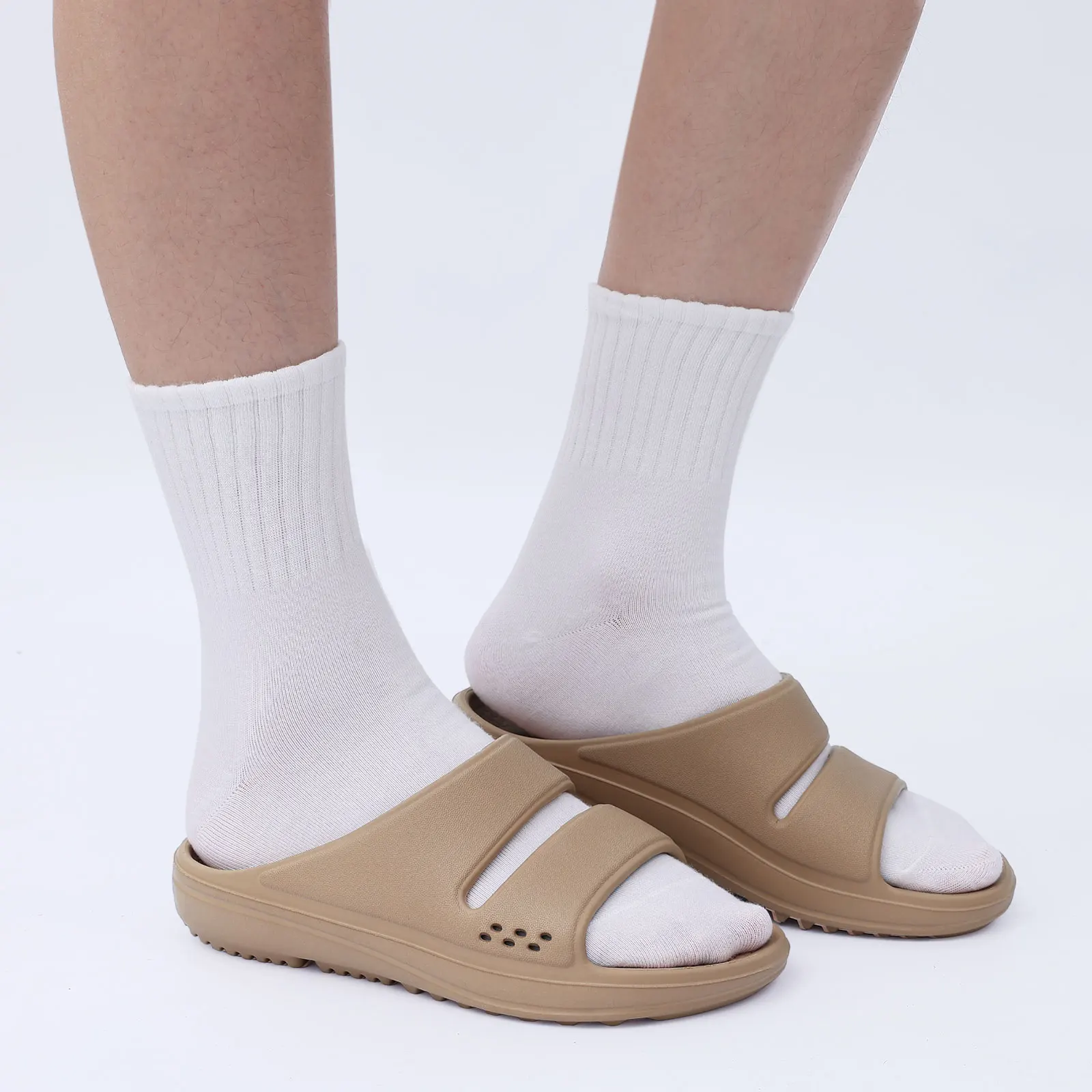 Bebealy Women Orthopedic Slippers With Arch Support Outdoor Men Slippers Soft Antiskid Home Slippers Indoor EVA Cloud Slippers product view