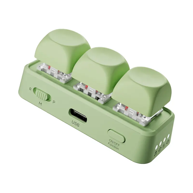 Hanlin Yue Pink Free3 Mini Bluetooth Keyboard Vertical Short Film up down Switch Reader Page Flip Compatible with Kobo product view