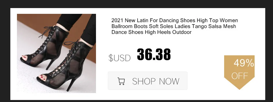 Women's 2020 Brand Party Boots Women's Sexy stilettos High Heels Footwear Women Latin dance heels shoes Latin 2020 For Ballroom detail